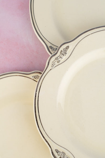 Vintage Homer Laughlin Appetizer Plates - Set of 4