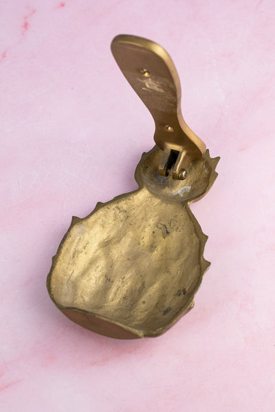 Vintage English Brass Pineapple Door Knocker