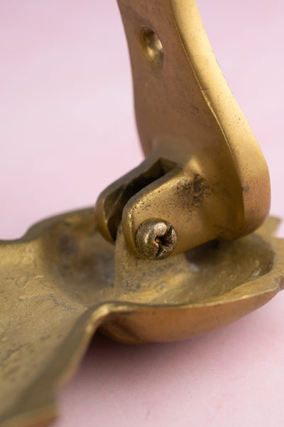 Vintage English Brass Pineapple Door Knocker