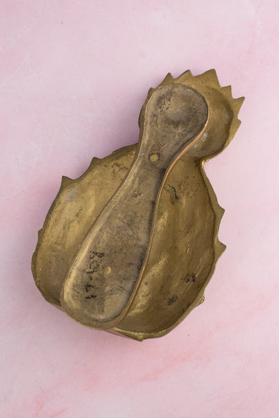 Vintage English Brass Pineapple Door Knocker