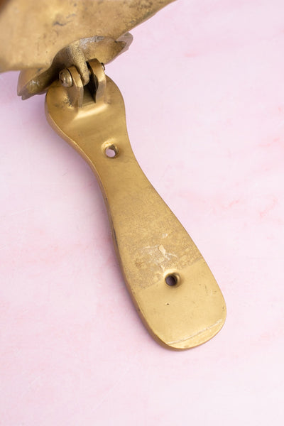 Vintage English Brass Pineapple Door Knocker