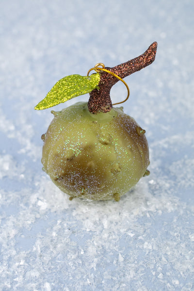 Horse Chestnut Glass Ornament