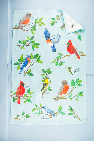 Birdsong Tea Towel