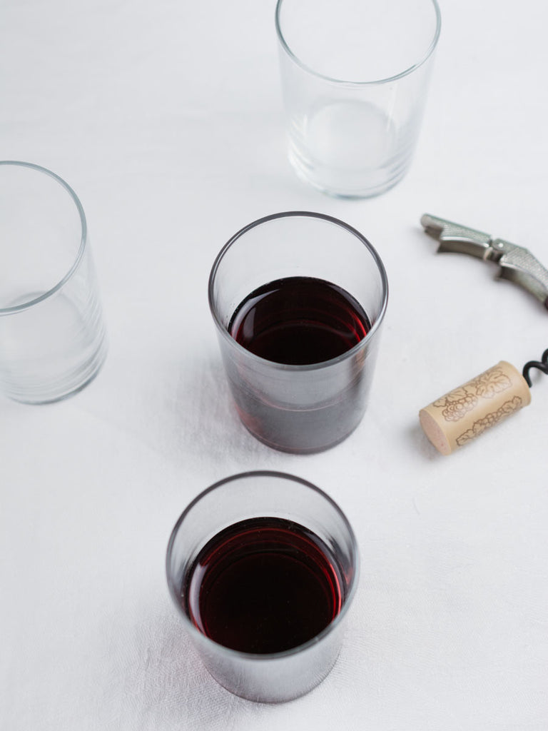 Double Wall Mug and Stemless Wine Glass Set of 2, Caffeine Wine