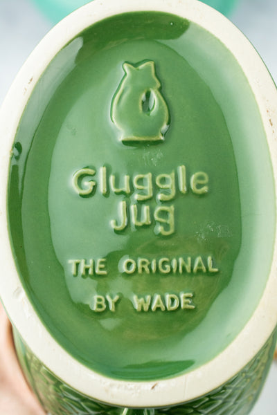 Tall Ceramic Fish Gluggle Jug