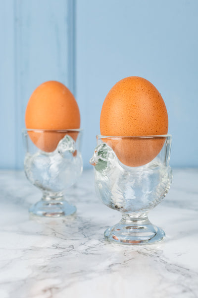 Glass Chick Egg Cup - Set of 2