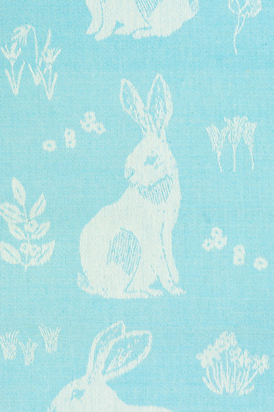 Pastel Bunny Jacquard Tea Towel