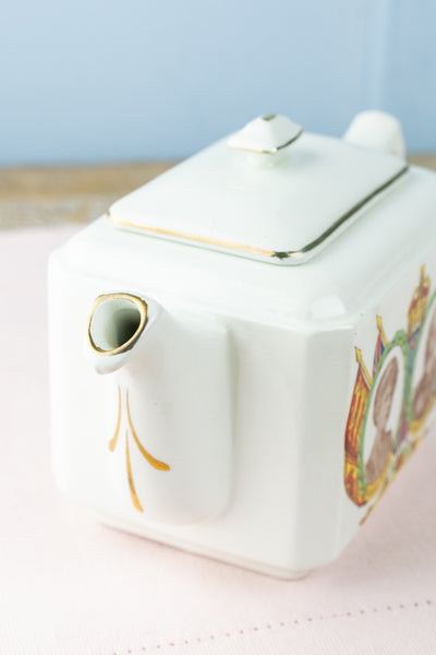 Vintage 1935 Silver Jubilee Teapot