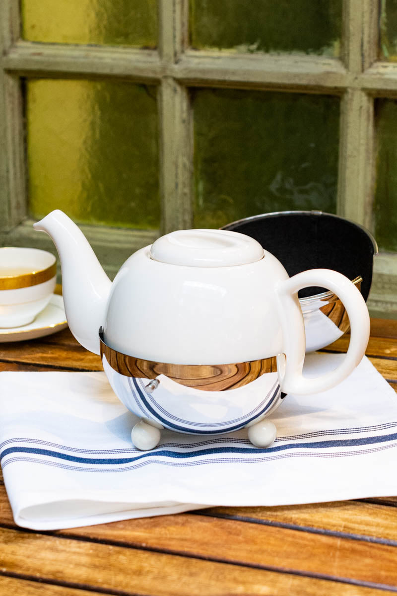 Mariage Frères Art Deco Small Insulated Teapot