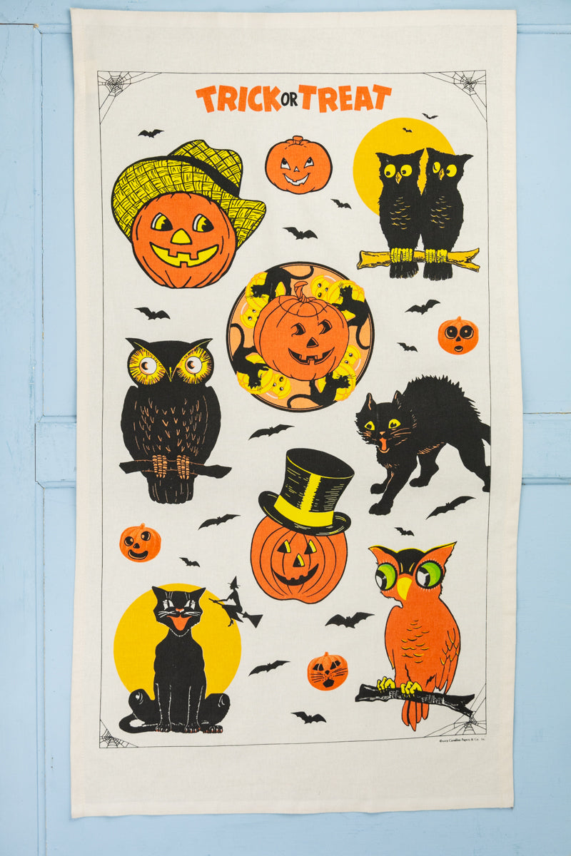 Happy Halloween Tea Towel