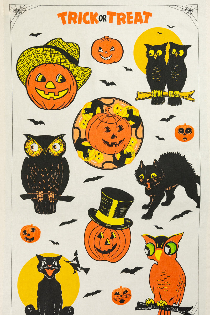 Happy Halloween Tea Towel