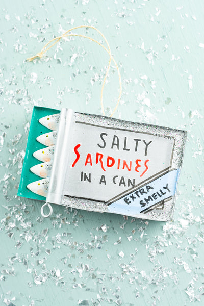 Salty Sardines Ornament