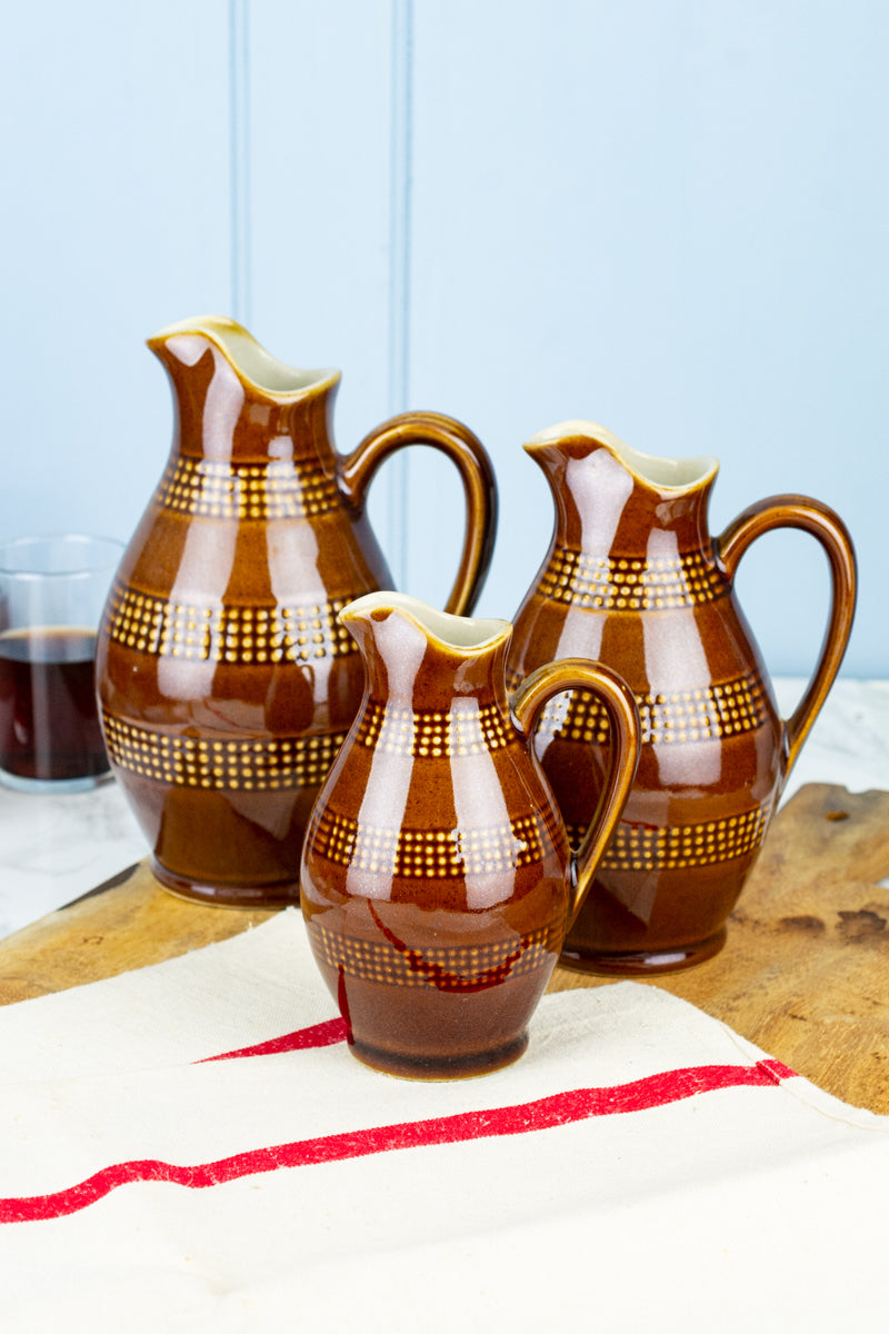 Pottery Renault Wine Pitcher