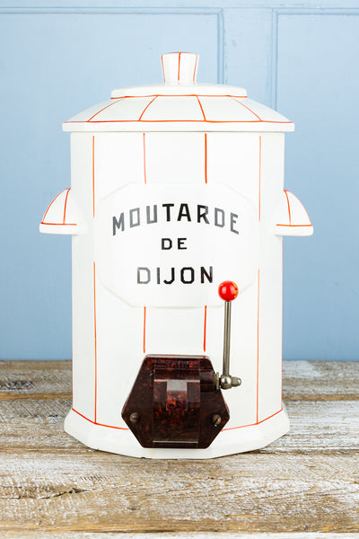 Vintage Moutarde de Dijon Mustard Dispenser