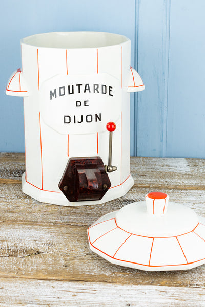 Vintage Moutarde de Dijon Mustard Dispenser