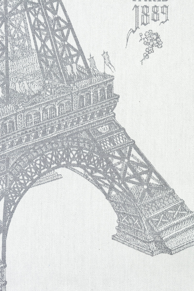 Moutet Tour Eiffel 1889 Tea Towel