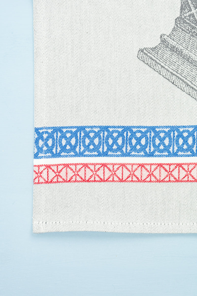 Moutet Tour Eiffel 1889 Tea Towel