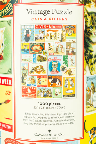 1000-Piece Cats and Kittens Jigsaw Puzzle