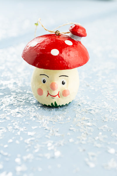 Enchanted Forest Mushroom Ornament