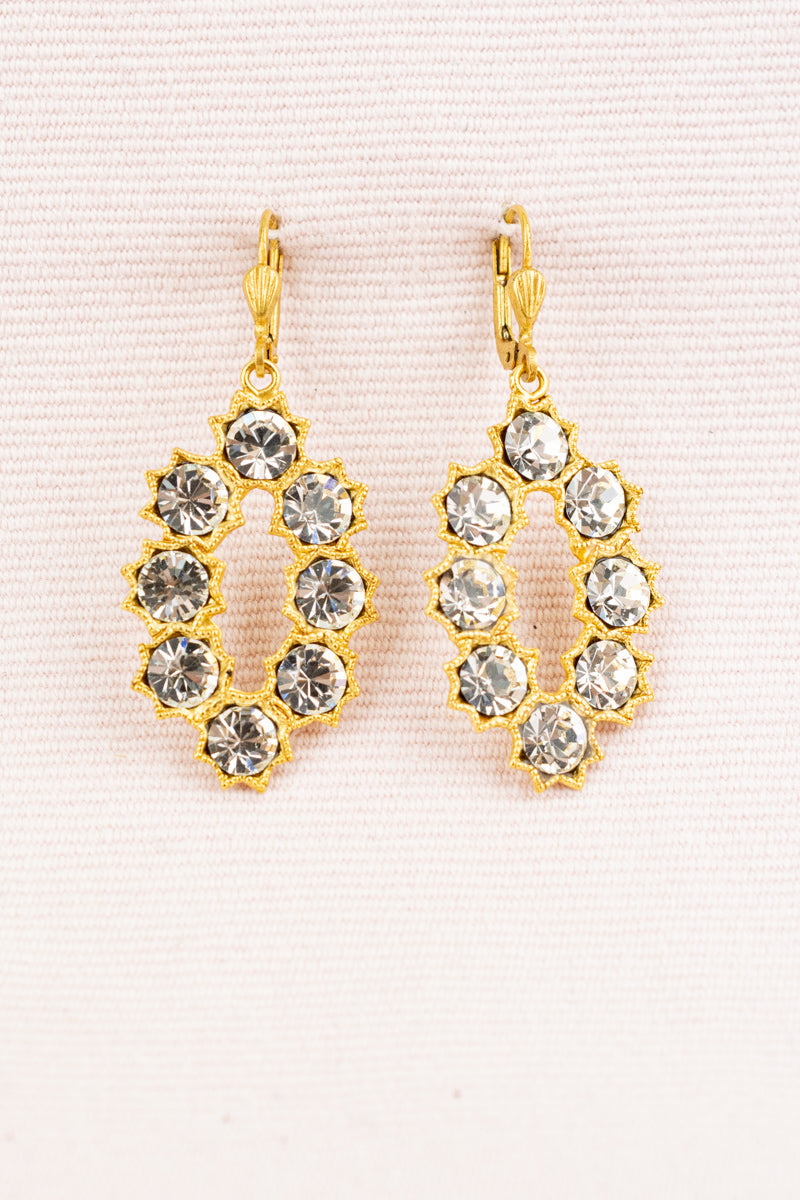 French Crystal Earrings