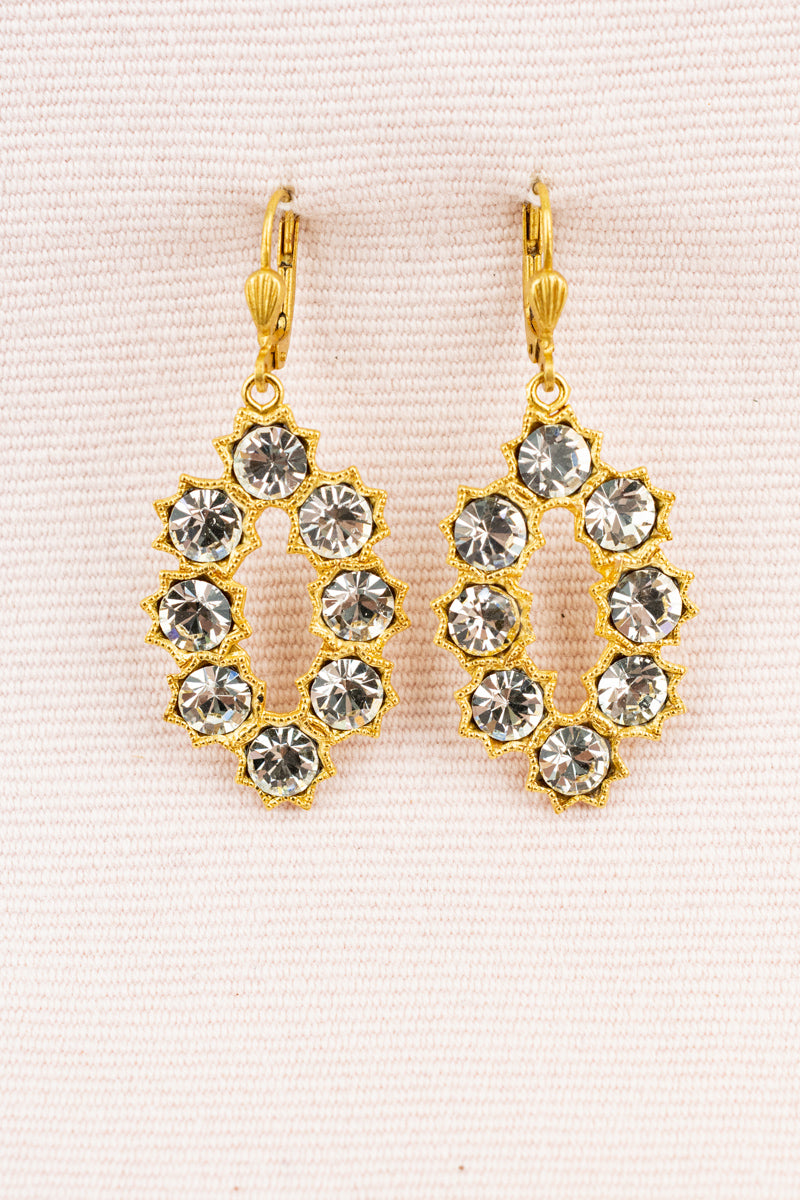 French Crystal Earrings