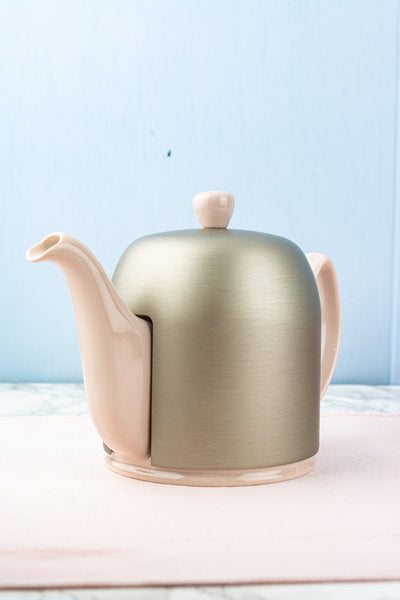 French Salam Pink Insulated Teapot - 6 Cup