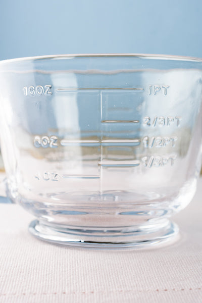 Glass Measuring Cup and Citrus Juicer