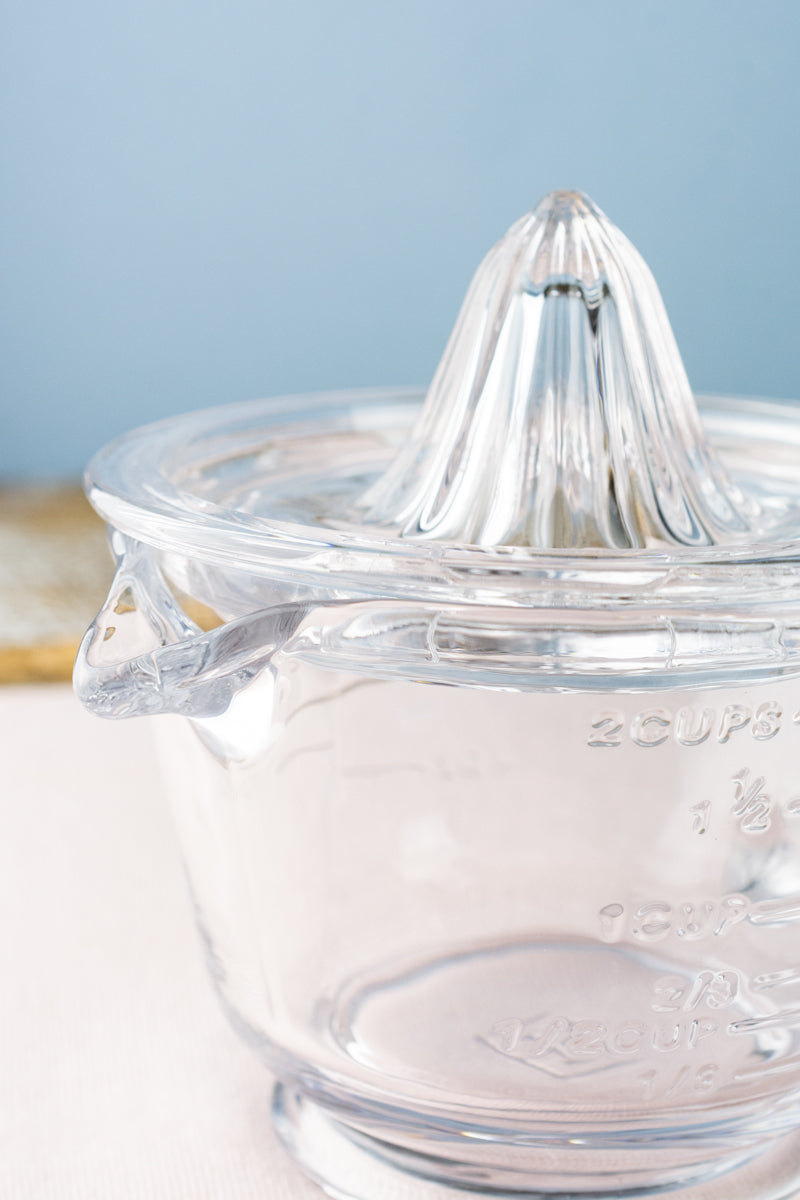 Glass Measuring Cup and Citrus Juicer