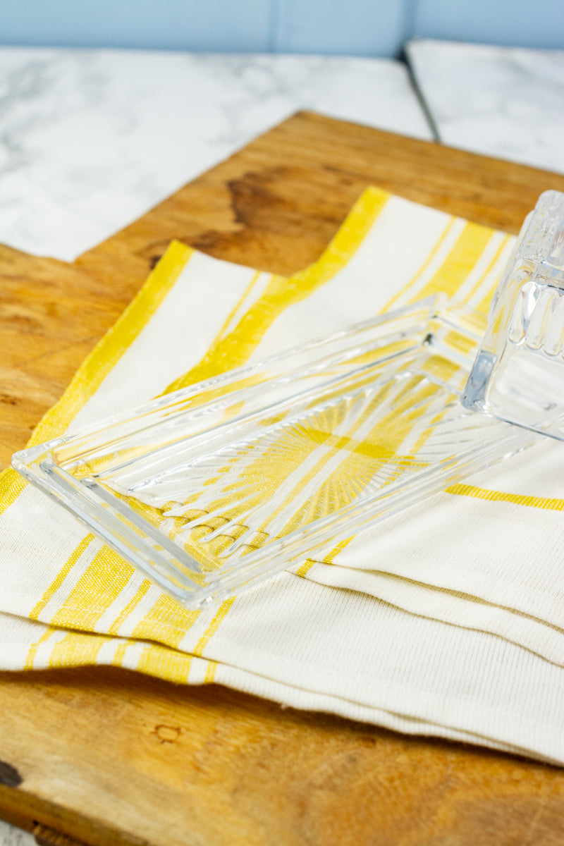 Glass Butter Dish