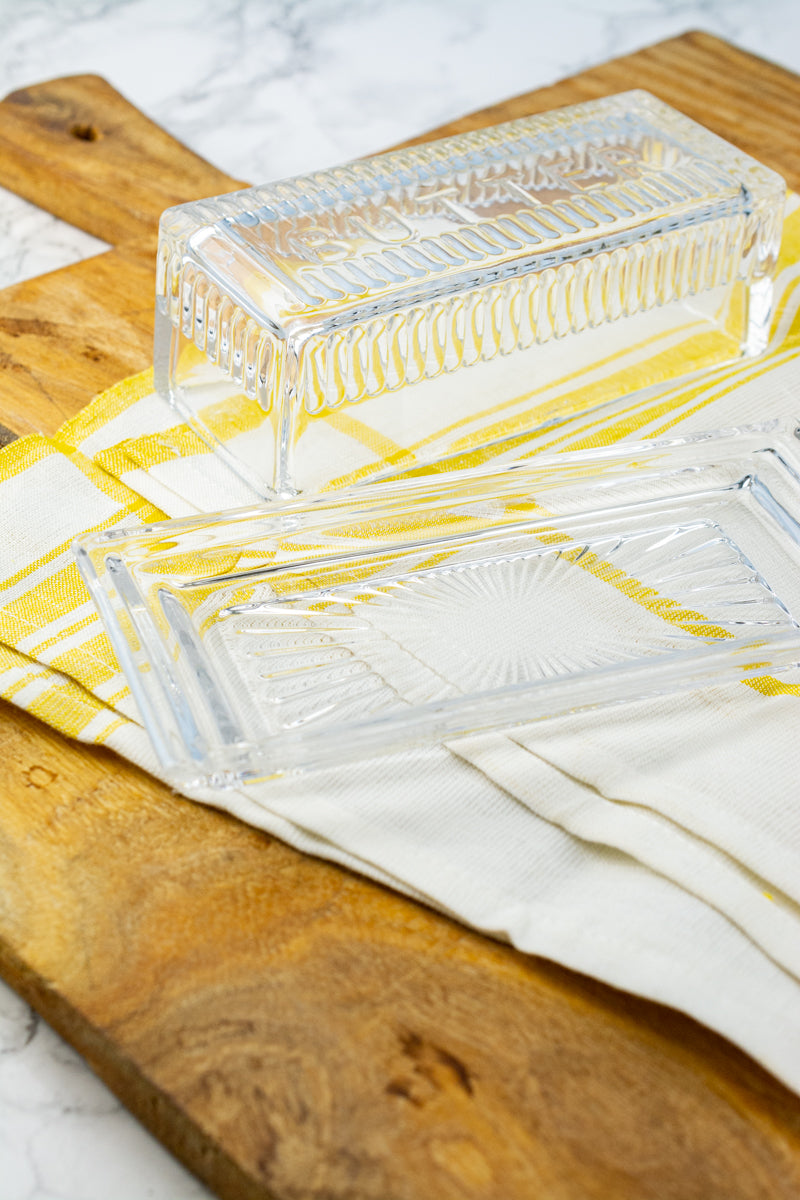 Glass Butter Dish