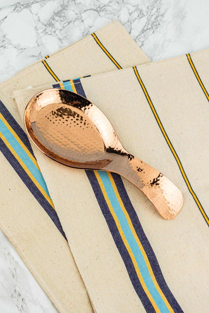 Hammered Copper Spoon Rest, image 4 of 7