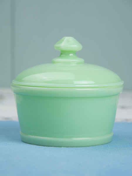 Jadeite Butter Tub