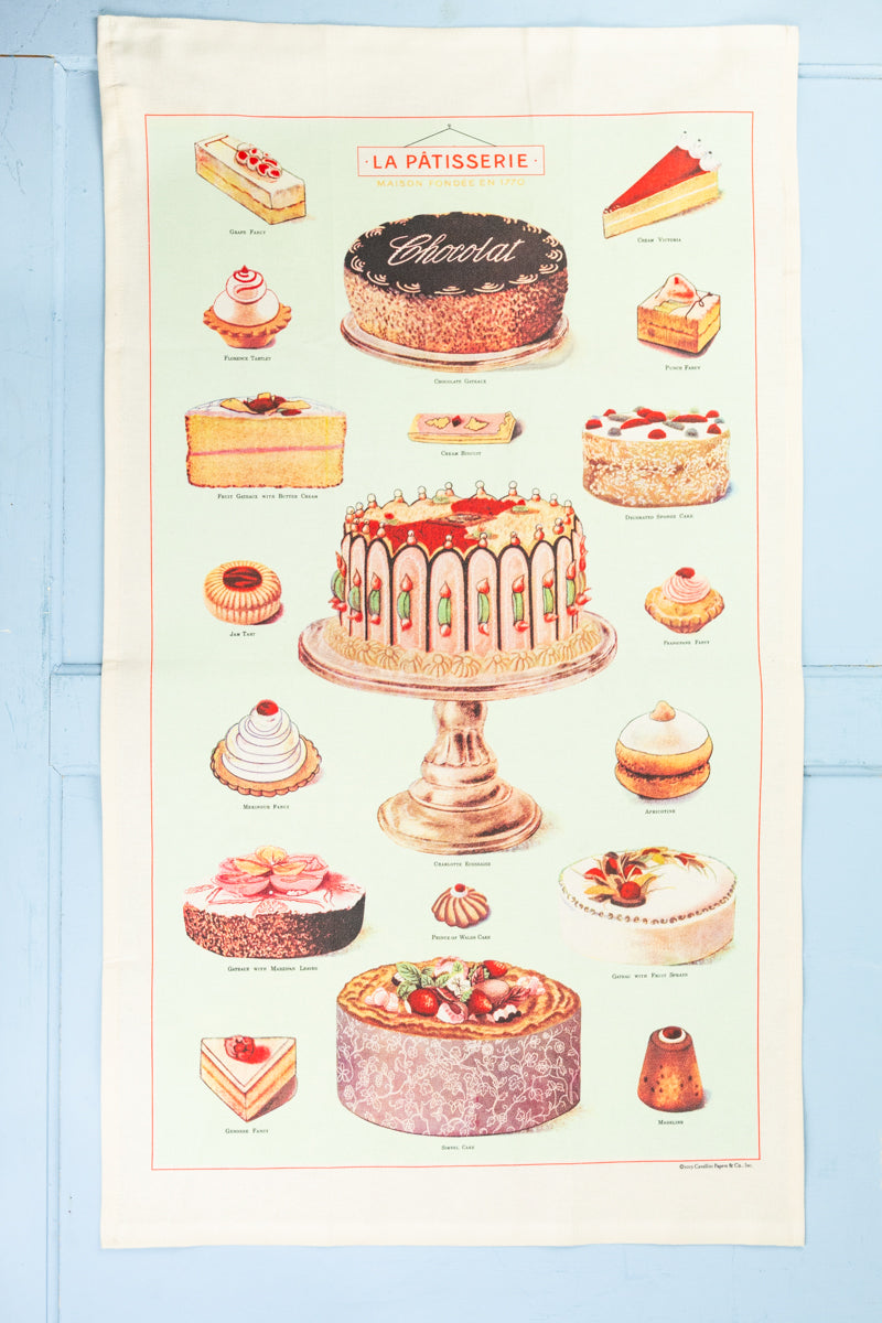La Patisserie Tea Towel