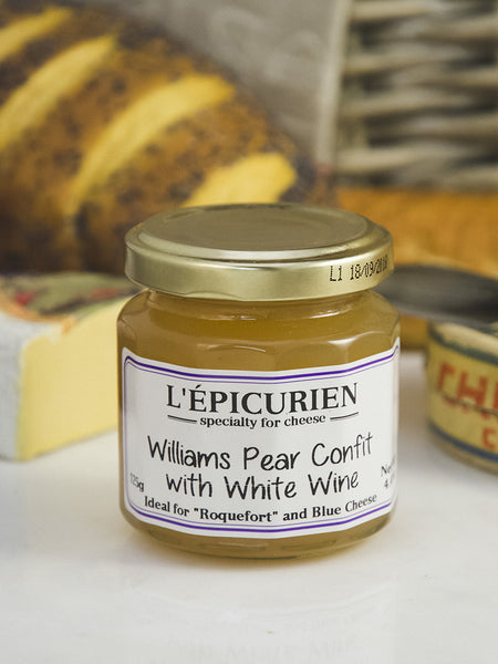French Williams Pear Confit with White Wine