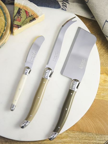 Laguiole 3-piece Cheese Knife Set