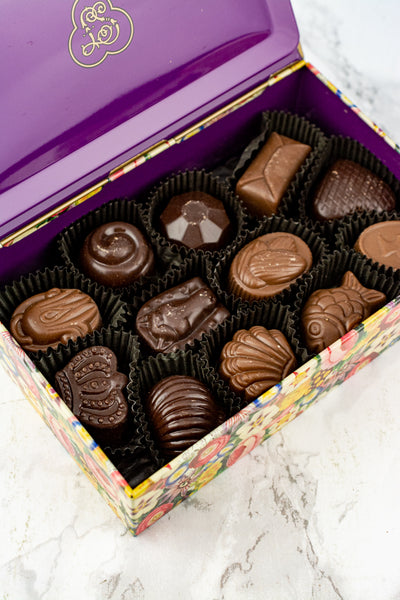 Louis Sherry Chocolates Assortment of 12 - Classic Tin