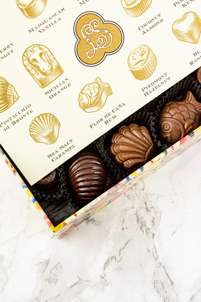 Louis Sherry Chocolates Assortment of 12 - Classic Tin