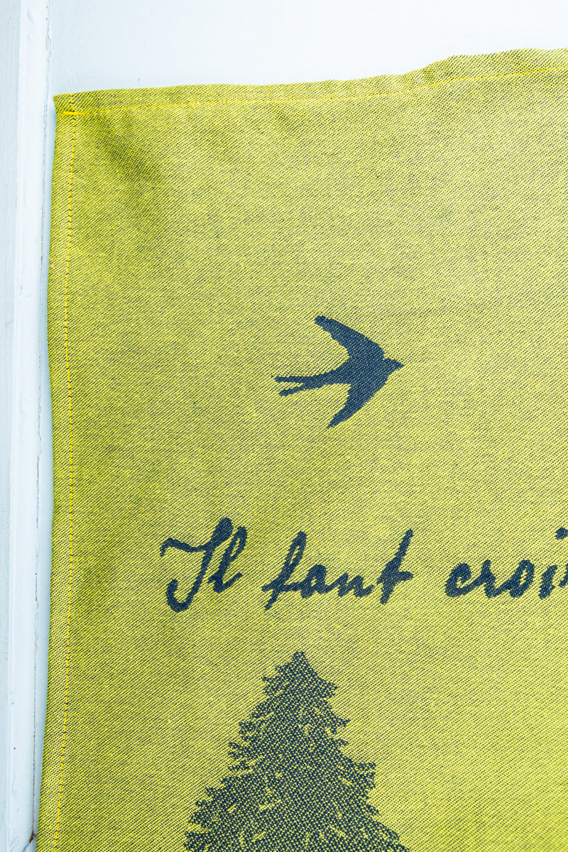 Moutet Red Balloon Tea Towel
