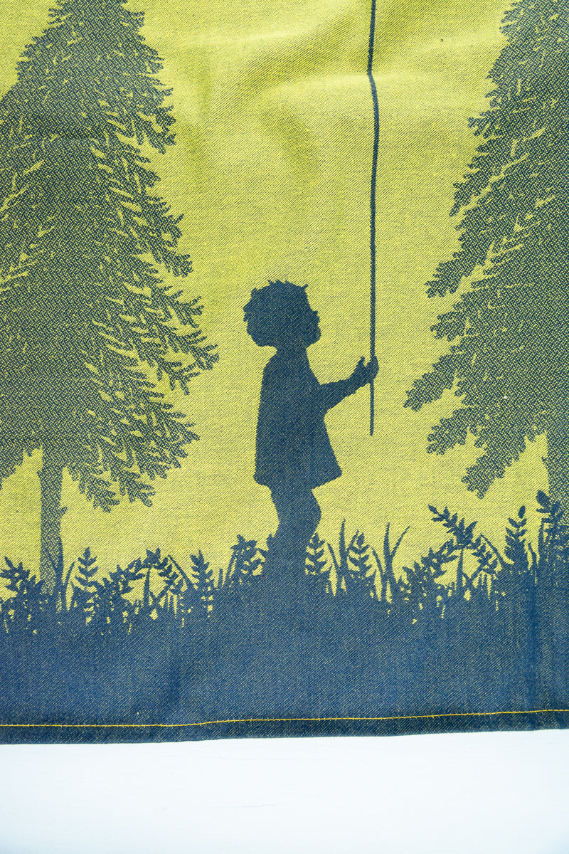 Moutet Red Balloon Tea Towel