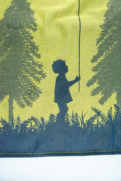 Moutet Red Balloon Tea Towel