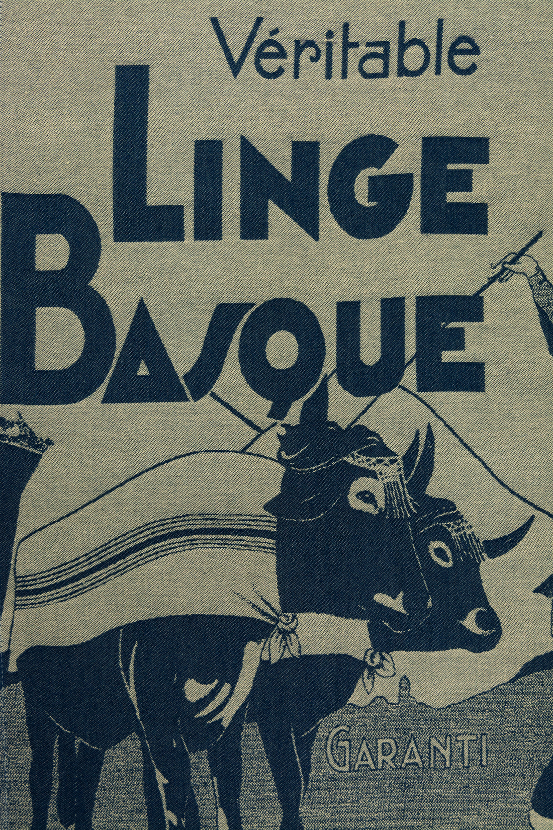 Moutet "1919 Ligne Basque" Tea Towel