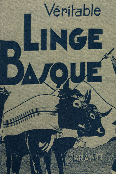 Moutet "1919 Linge Basque" Tea Towel