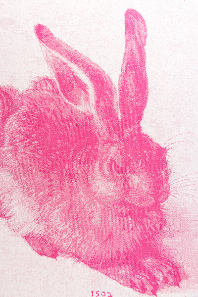 Moutet "Young Hare" Easter Tea Towel