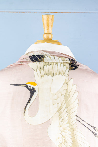 Pink Heron Scarf