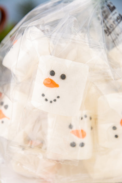 Snowman Marshmallow Gift Bag