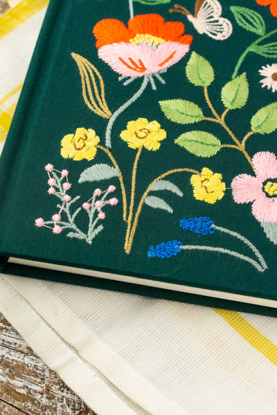Strawberry Fields Embroidered Sketch Book