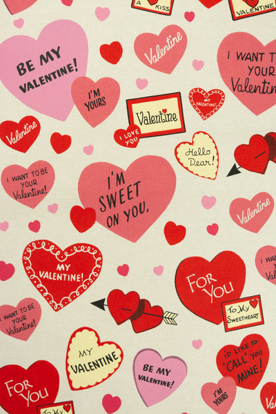 Valentine's Day Tea Towel