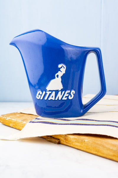 Vintage French Gitanes Pitcher