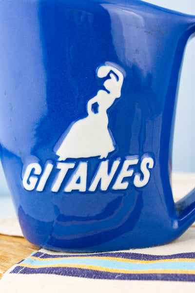 Vintage French Gitanes Pitcher