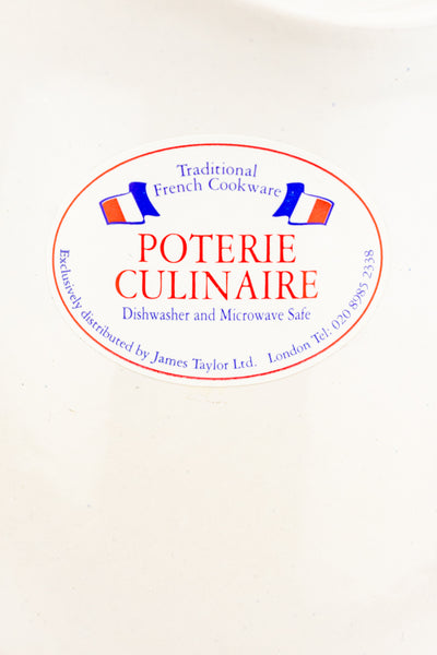 Vintage French Stoneware Cream Pitcher